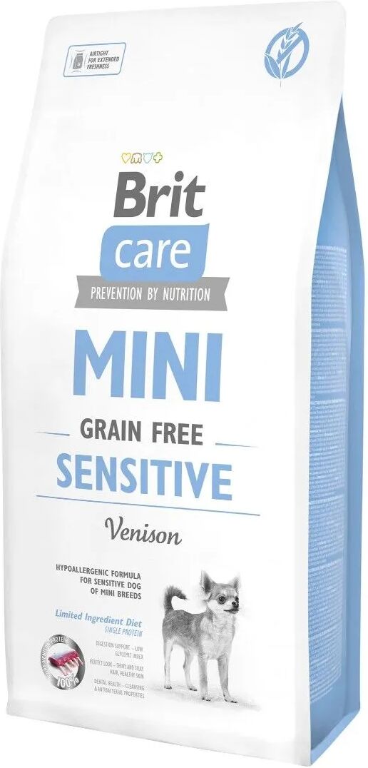 brit care dog mini sensitive grain free cervo 7kg