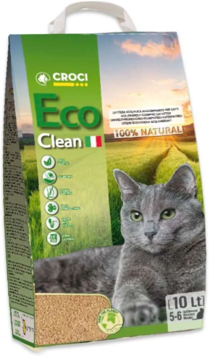 croci lettiera per gatto eco clean 10l