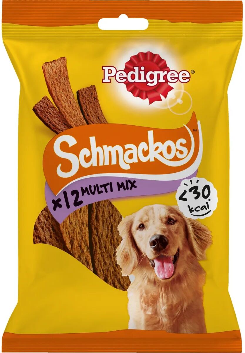 pedigree snack cane schmackos multi mix 12 strisce 86g