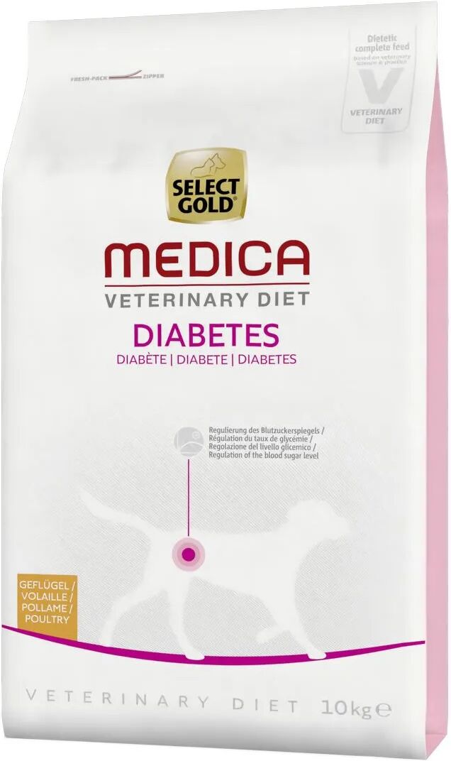 select gold medica dog diabetes pollame 10kg