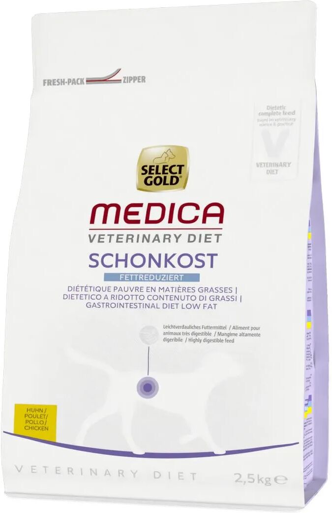 select gold medica dog gastrointestinal low fat pollo 2.5kg