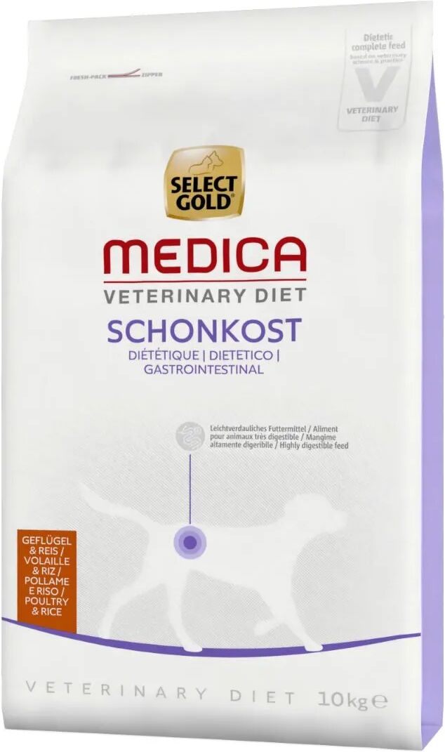 select gold medica dog gastrointestinale pollame e riso 10kg