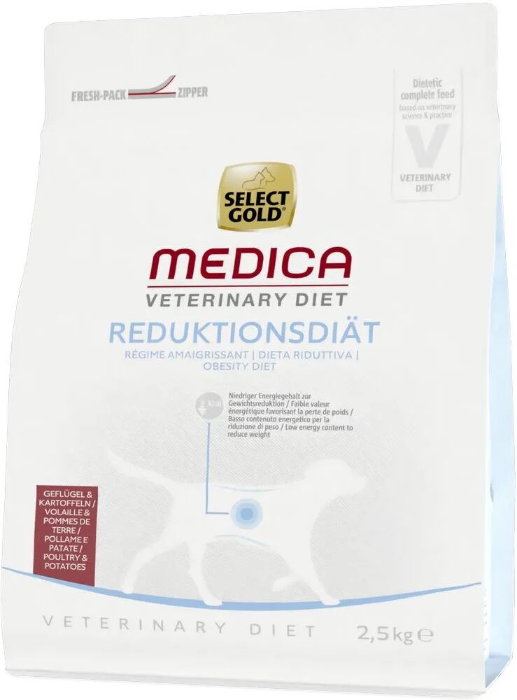 select gold medica dog obesity pollame e patate 2.5kg