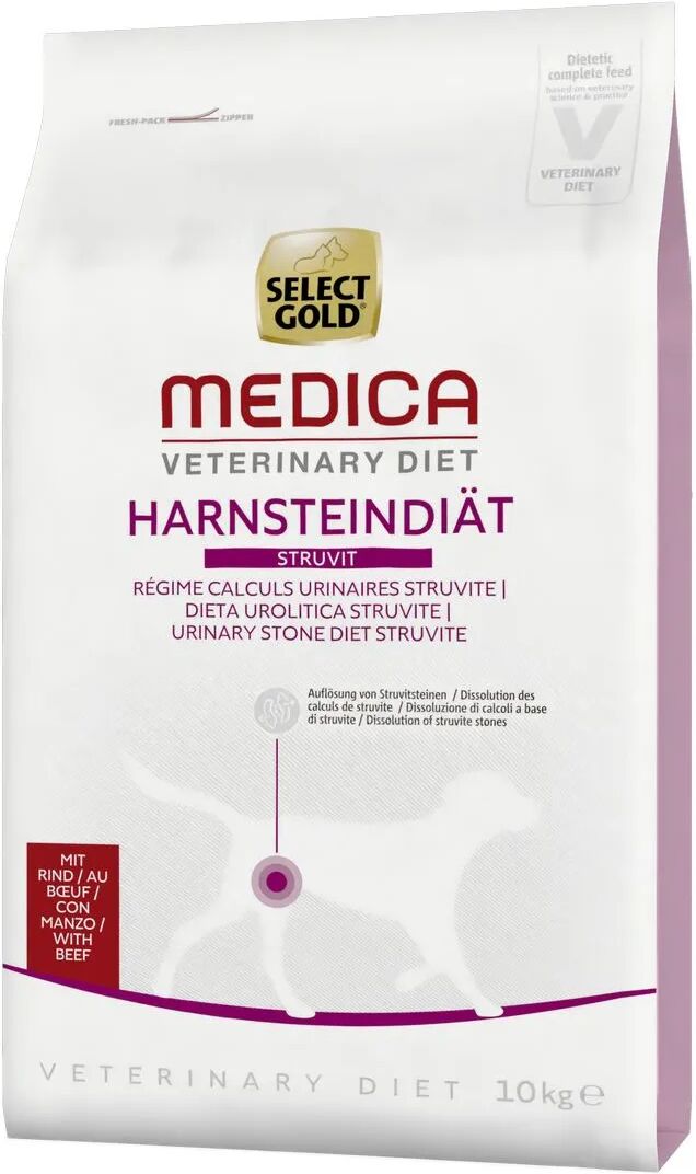 select gold medica dog urinary manzo 10kg