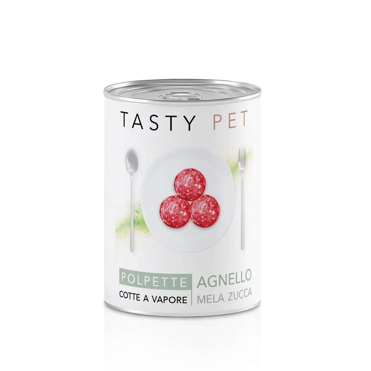 tasty pet cat lattina polpette multipack 12x50g agnello