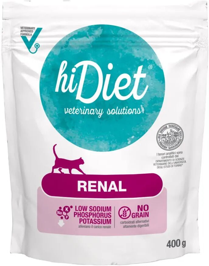 hi diet cat renal 400g