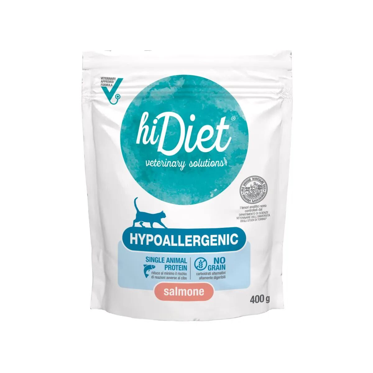 hi diet cat hypoallergenic 400g