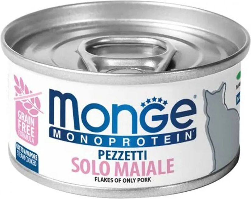 monge monoprotein cat lattina multipack 24x80g maiale