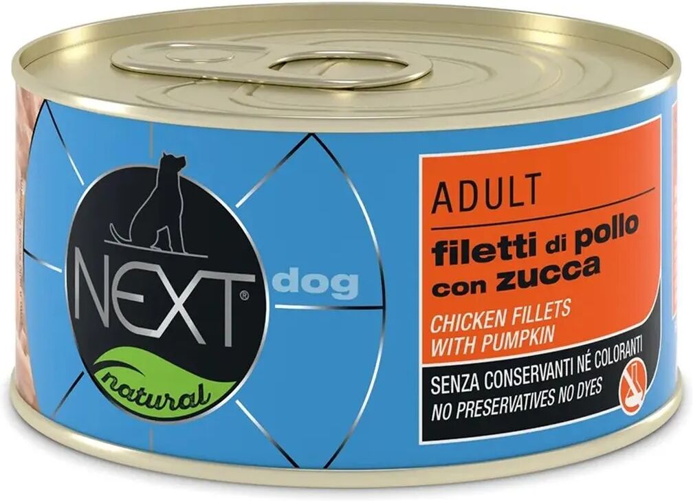 next natural dog lattina multipack 24x170g pollo con zucca