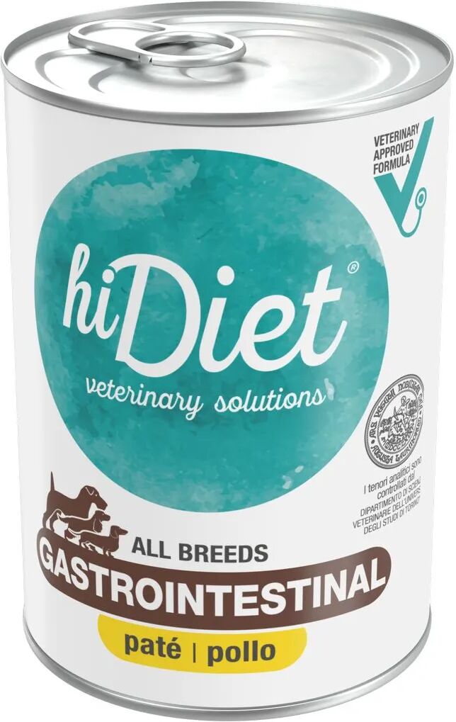 hi diet dog gastrointestinal paté con pollo 400g