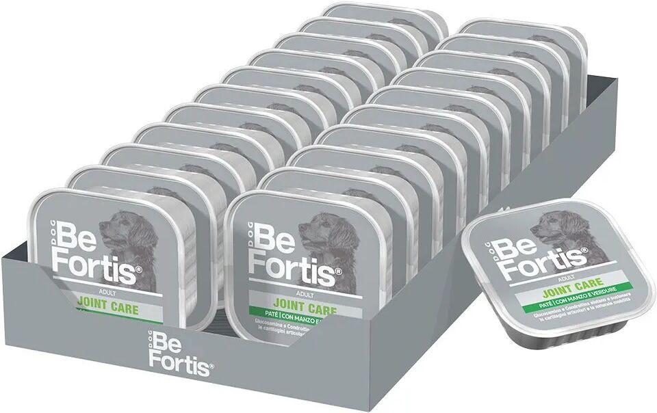 befortis dog joint care vaschetta multipack  22x150g manzo e verdure