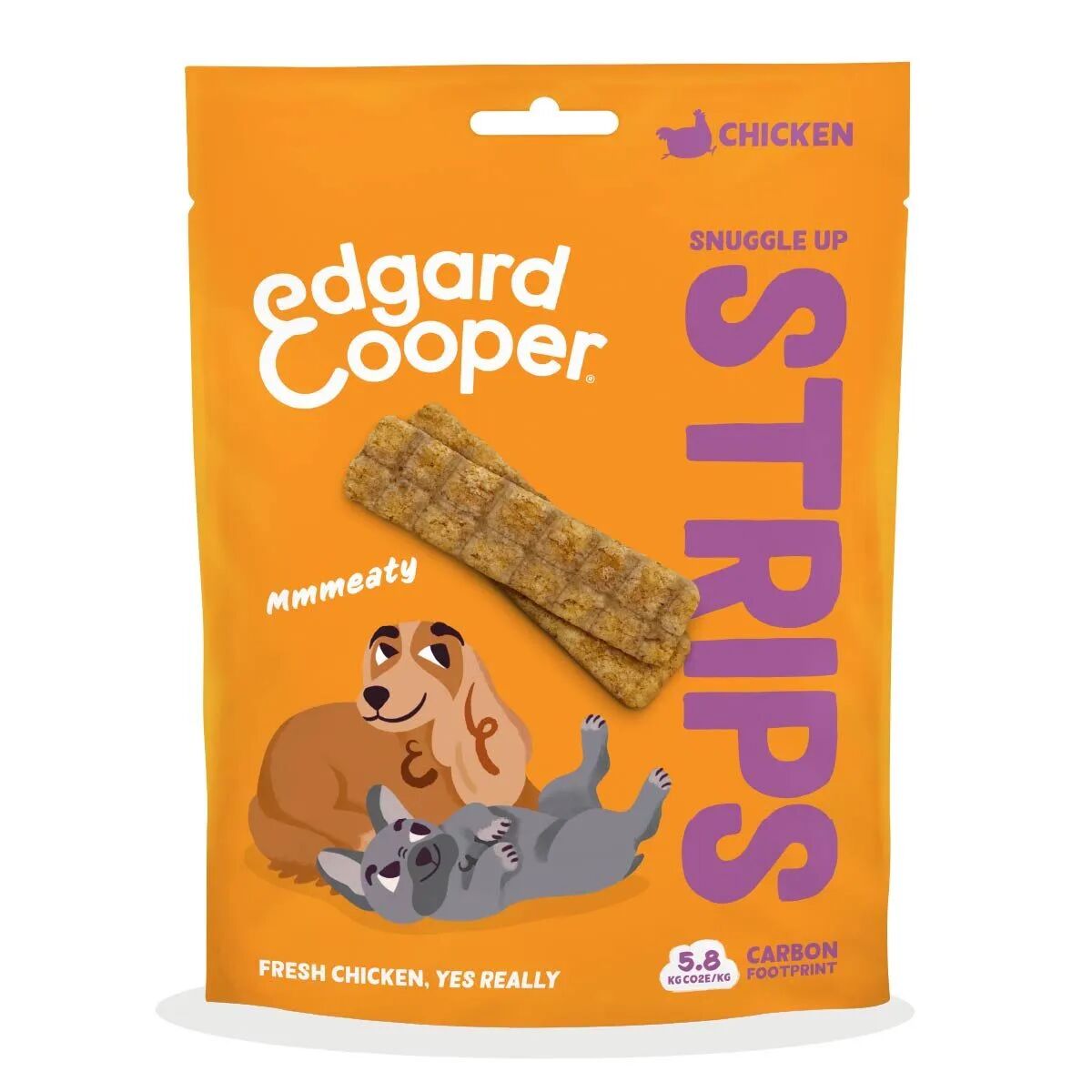 edgard cooper edgard&cooper snack dog strisce 75g pollo