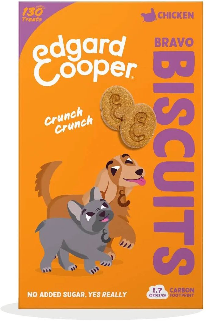 edgard cooper edgard&cooper snack dog biscotti bravo 400g pollo