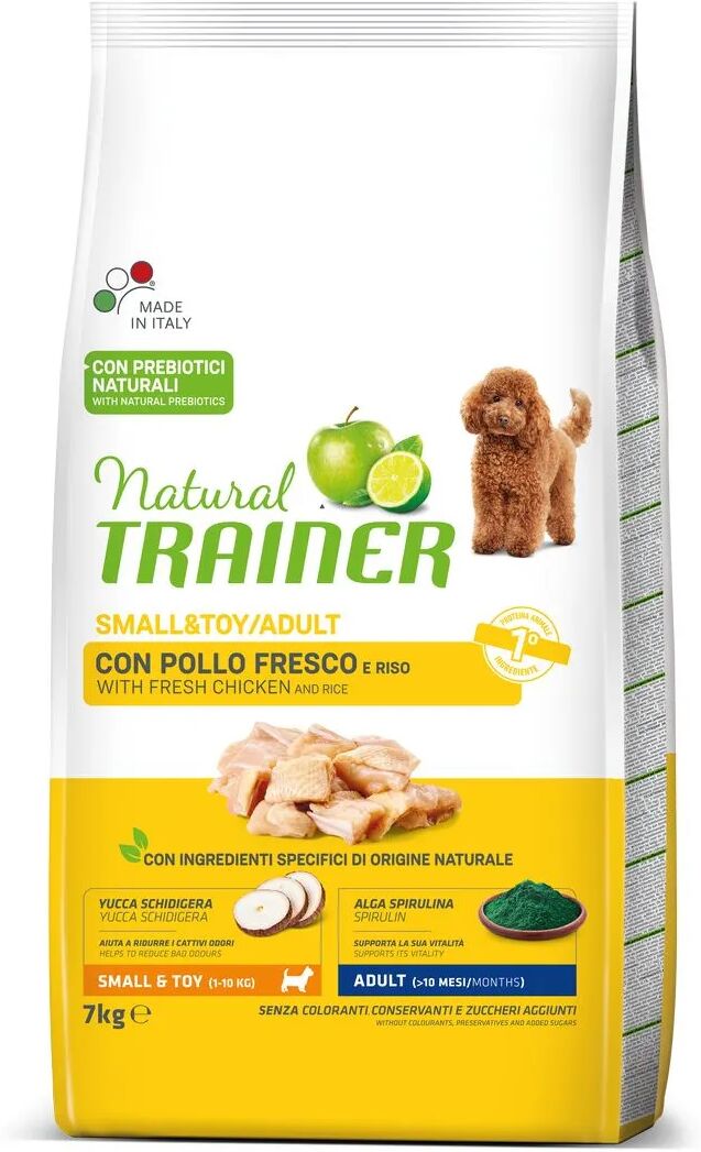 natural trainer small & toy con pollo 7kg