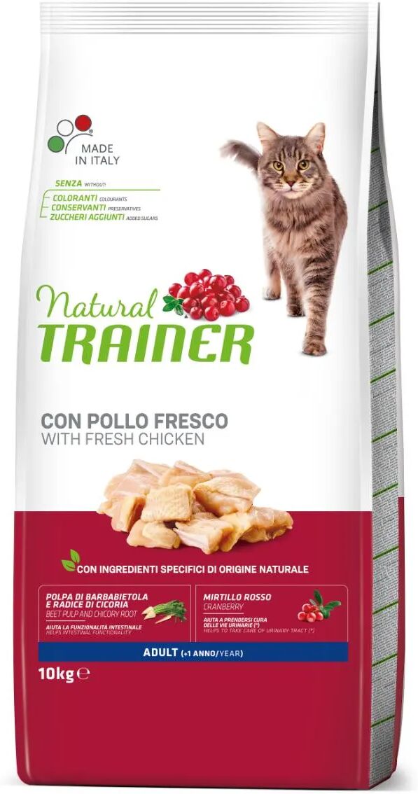 natural trainer gatto adult pollo 10kg