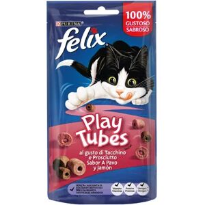 Felix Playtubes Snack Con Tacchino E Prosciutto 50g