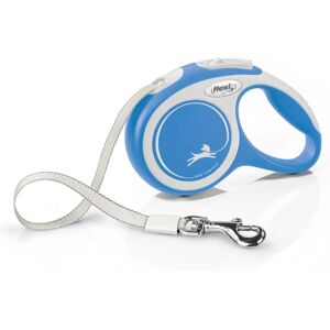 Flexi Guinzaglio New Comfort Tape Blu Xs