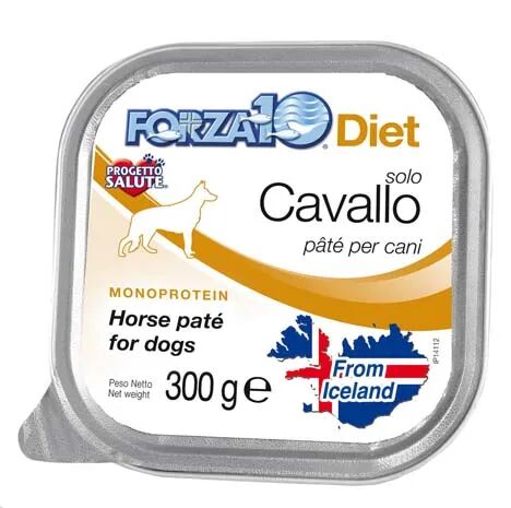 FORZA10 Diet Dog Vaschetta Multipack 18x300G CAVALLO