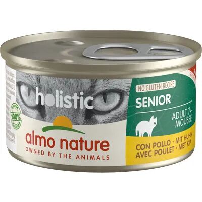 ALMO NATURE Holistic Senior 7+ Lattina Multipack 24x85G POLLO