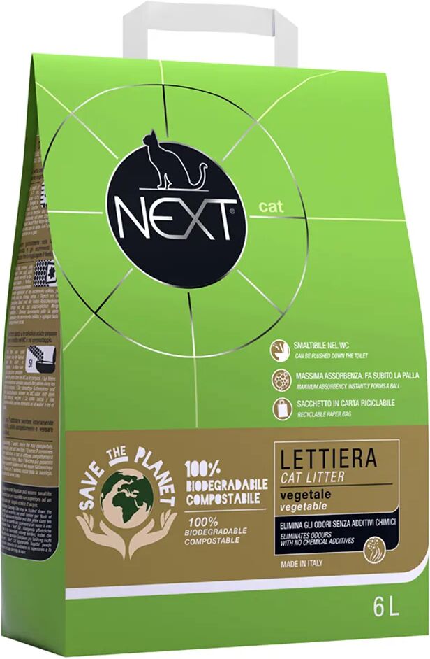 NEXT Cat Lettiera Vegetale 6L