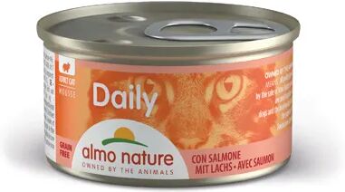 ALMO NATURE Daily Mousse Cat Lattina Multipack 24x85G SALMONE