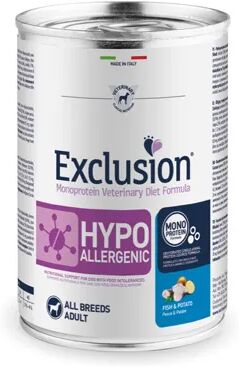 EXCLUSION Hypoallergenic Pesce e Patate 400G