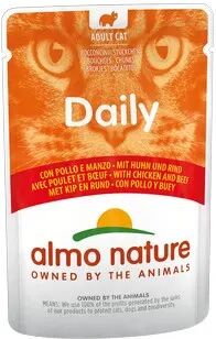 ALMO NATURE Daily Cat Busta Multipack 30x70G POLLO E MANZO