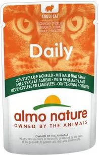 ALMO NATURE Daily Cat Busta Multipack 30x70G VITELLO E AGNELLO