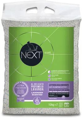 NEXT Cat Lettiera Extra Clumping alla Lavanda 10KG