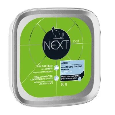 NEXT Cat Vaschetta Multipack 28x85G PESCE BIANCO