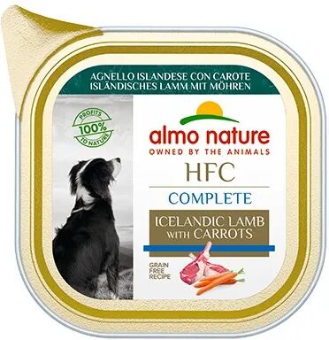 ALMO NATURE HFC Complete Dog Vaschetta Multipack 17x85G AGNELLO E CAROTE