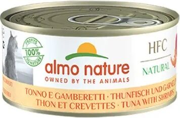 ALMO NATURE HFC Natural Lattina Multipack 24x150G TONNO E GAMBERETTI