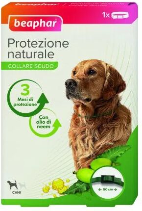 BEAPHAR Collare Antiparassitario a Protezione Naturale per Cani Grandi 80CM