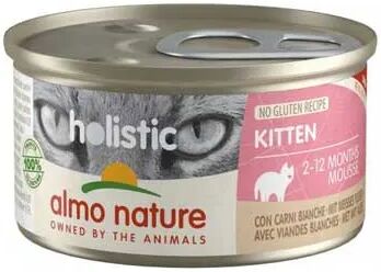 ALMO NATURE Holistic Kitten Lattina Multipack 24x85G CARNI BIANCHE