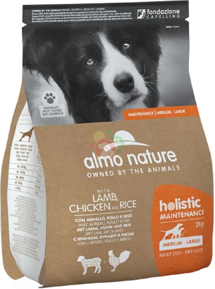 ALMO NATURE Holistic Maintenance Medium Large Agnello Pollo 2KG