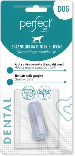 PERFECT Spazzolino Dito in Silicone Dental Dog 1PZ