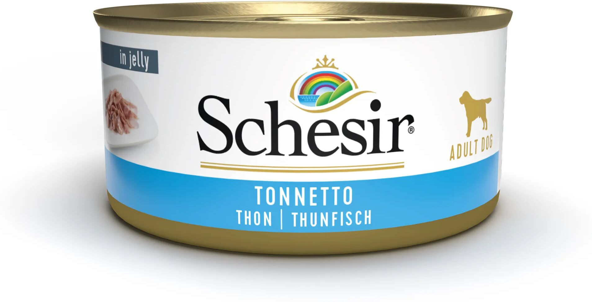 SCHESIR Dog Lattina Multipack 18x150G TONNETTO