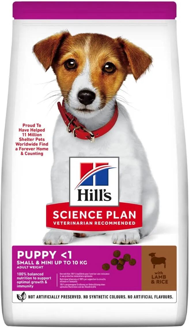 HILLS Hill's Science Plan Small&Mini Puppy con Agnello 1.5KG