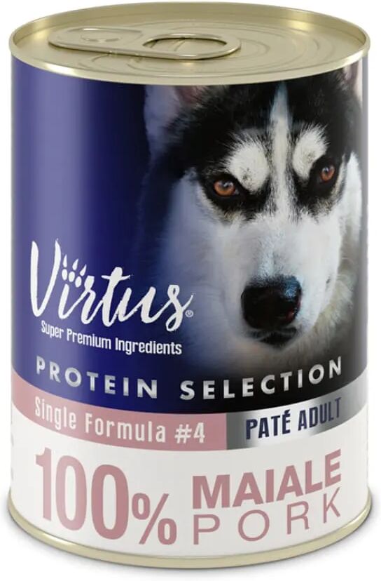 VIRTUS Protein Selection Dog Lattina 400G MAIALE