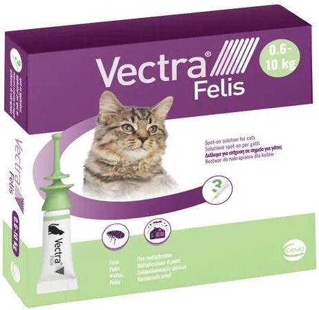 Vectra Felis Antiparassitario per Gatti 0.6-10KG