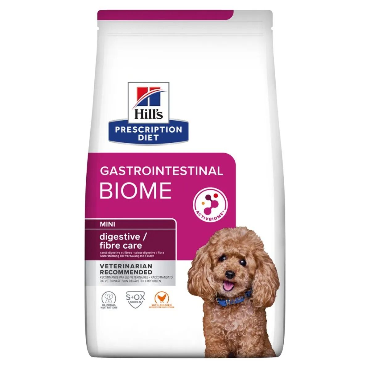 HILLS Hill's Prescription Diet Gastrointestinal Biome Mini Alimento Secco per Cani 1KG