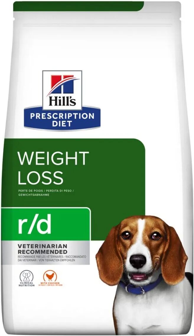 HILLS Hill's Prescription Diet r/d Weight Loss Alimento Secco per Cani 10KG