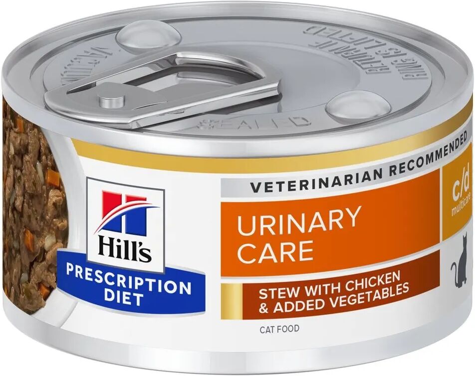 HILLS Hill's Prescription Diet c/d Urinary Care Multicare Spezzatino per Gatti 82G