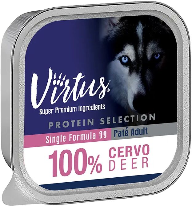 VIRTUS Protein Selection Dog Vaschetta Multipack 19x85G CERVO