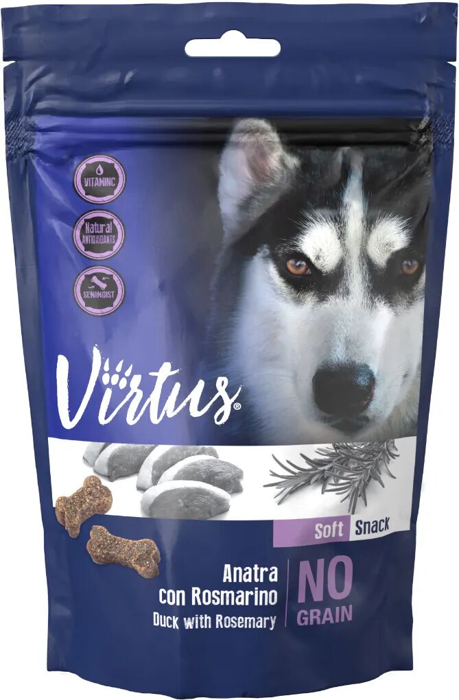 VIRTUS Dog Snack Soft Anatra con Rosmarino 150G 150G