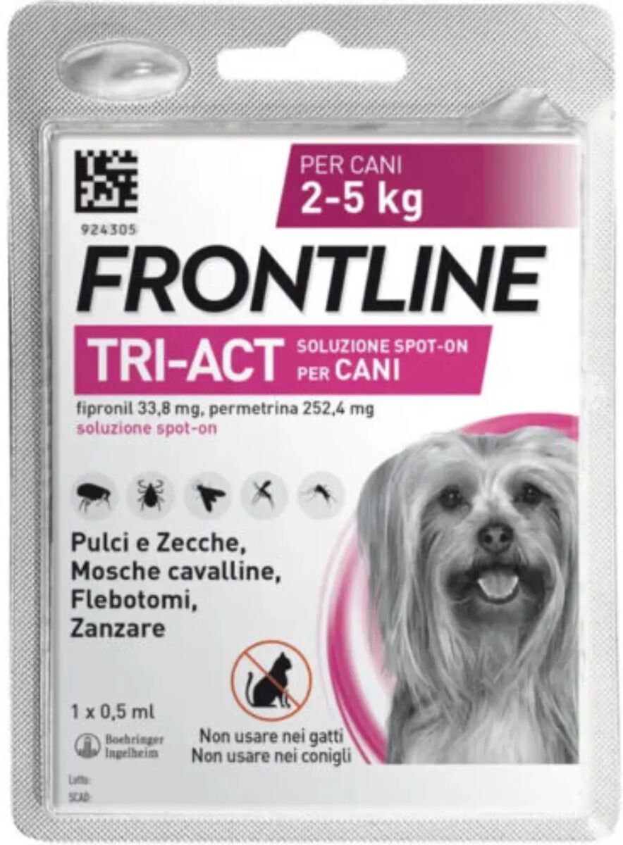 FRONTLINE Tri-Act Cane 2-5KG 1 PIPETTA