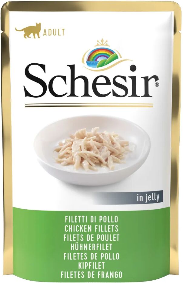 SCHESIR Cat Busta Multipack 6x85G FILETTI DI POLLO