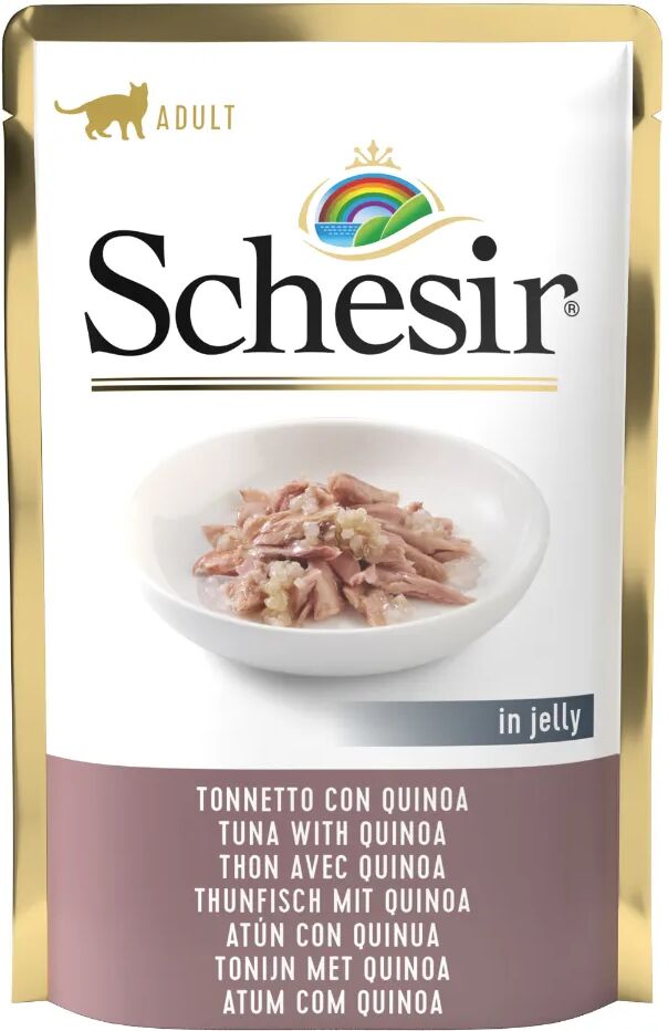 SCHESIR Cat Busta Multipack 6x85G TONNETTO CON QUINOA