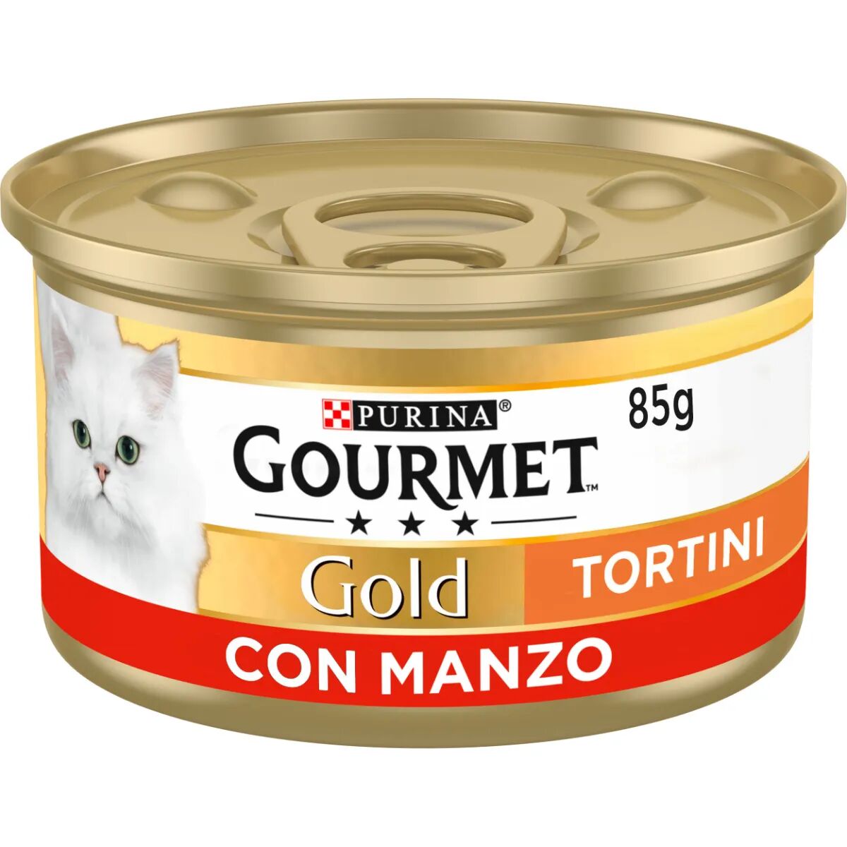 GOURMET Gold Tortini Cat Lattina Multipack 24x85G MANZO