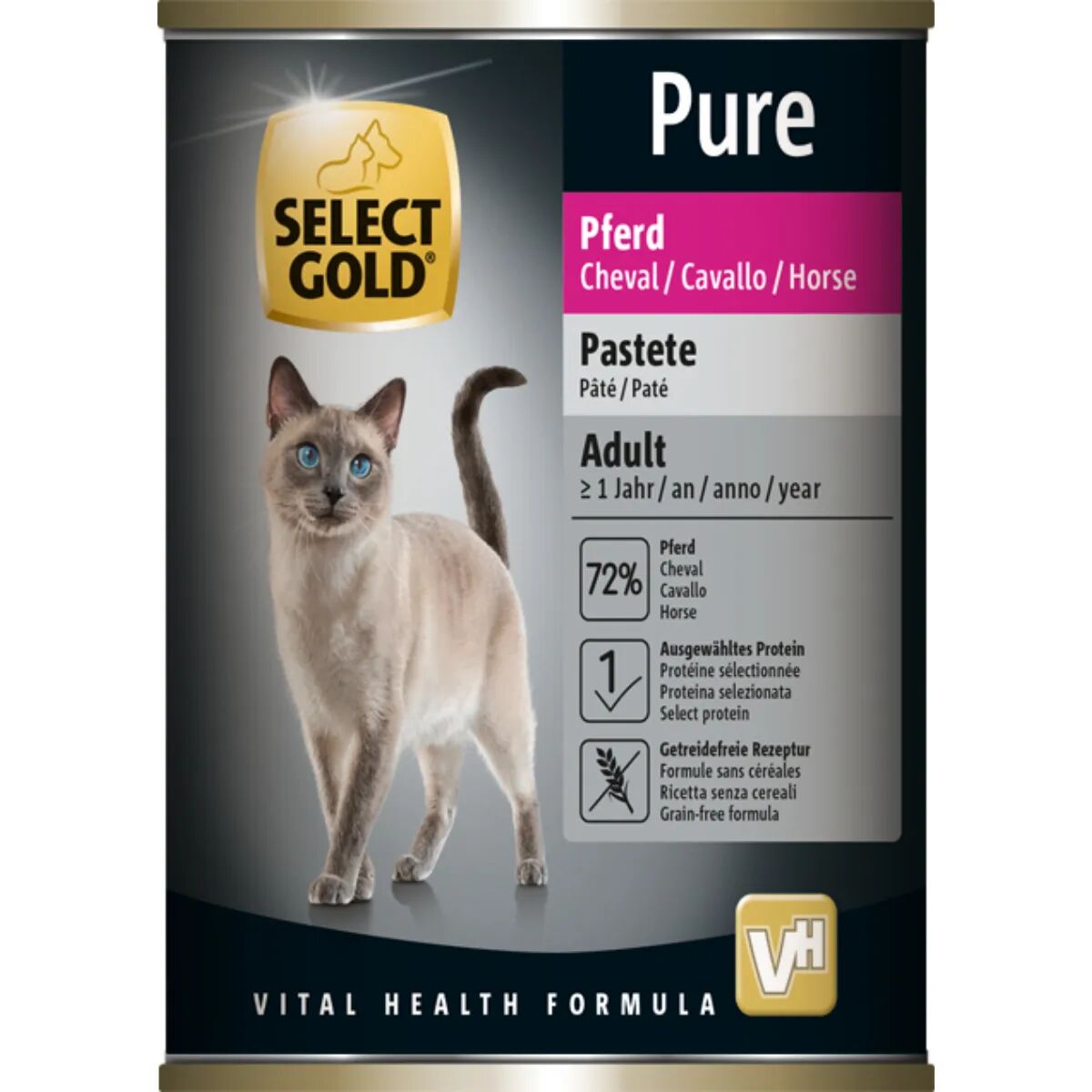 SELECT GOLD Pure Cat Adult Lattina 400G CAVALLO